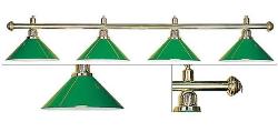 Лампа Evergreen на 4 плафона (green)